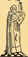 An illustration from Principia typographica. The block-books, or xylographic delineations of scripture history; issued in Holland, Flanders and Germany, during the fifteenth century, exemplified and considered in connexion with the origin of printing. To which is added an attempt to elucidate the character of the paper-marks of the period (1858)