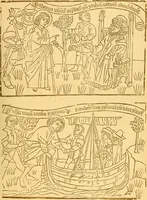 Picture 20 of 66 from Principia typographica. The block-books, or xylographic delineations of scripture history; issued in Holland, Flanders and Germany, during the fifteenth century, exemplified and considered in connexion with the origin of printing. To which is added an attempt to elucidate the character of the paper-marks of the period (1858), leaf 96