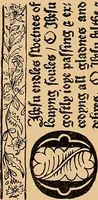 An illustration from Principia typographica. The block-books, or xylographic delineations of scripture history; issued in Holland, Flanders and Germany, during the fifteenth century, exemplified and considered in connexion with the origin of printing. To which is added an attempt to elucidate the character of the paper-marks of the period (1858)