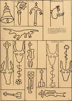 An illustration from Principia typographica. The block-books, or xylographic delineations of scripture history; issued in Holland, Flanders and Germany, during the fifteenth century, exemplified and considered in connexion with the origin of printing. To which is added an attempt to elucidate the character of the paper-marks of the period (1858)