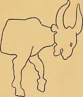 An illustration from Principia typographica. The block-books, or xylographic delineations of scripture history; issued in Holland, Flanders and Germany, during the fifteenth century, exemplified and considered in connexion with the origin of printing. To which is added an attempt to elucidate the character of the paper-marks of the period (1858)