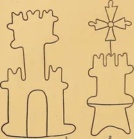 An illustration from Principia typographica. The block-books, or xylographic delineations of scripture history; issued in Holland, Flanders and Germany, during the fifteenth century, exemplified and considered in connexion with the origin of printing. To which is added an attempt to elucidate the character of the paper-marks of the period (1858)
