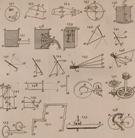 An illustration from The principles of mechanics : explaining and demonstrating the general laws of motion, the laws of gravity, motion of descending bodies, projectiles, mechanic powers, pendulums, centers of gravity, &c. strength and stress of timber, hydrostatics, and construction of machines : a work very necessary to be known, by all gentlemen, and others, that desire to have an insight into the works of nature and art : and extremely useful to all sorts of artificers, particularly to architects, engineers, shipwrights, millwrights, watchmakers, &c. or any that work in a mechanical way : illustrated with forty-three copper-plates (1773)