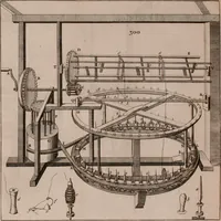 An illustration from The principles of mechanics : explaining and demonstrating the general laws of motion, the laws of gravity, motion of descending bodies, projectiles, mechanic powers, pendulums, centers of gravity, &c. strength and stress of timber, hydrostatics, and construction of machines : a work very necessary to be known, by all gentlemen, and others, that desire to have an insight into the works of nature and art : and extremely useful to all sorts of artificers, particularly to architects, engineers, shipwrights, millwrights, watchmakers, &c. or any that work in a mechanical way : illustrated with forty-three copper-plates (1773)