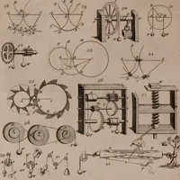 An illustration from The principles of mechanics : explaining and demonstrating the general laws of motion, the laws of gravity, motion of descending bodies, projectiles, mechanic powers, pendulums, centers of gravity, &c. strength and stress of timber, hydrostatics, and construction of machines : a work very necessary to be known, by all gentlemen, and others, that desire to have an insight into the works of nature and art : and extremely useful to all sorts of artificers, particularly to architects, engineers, shipwrights, millwrights, watchmakers, &c. or any that work in a mechanical way : illustrated with forty-three copper-plates (1773)