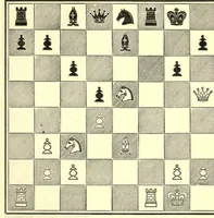 An illustration from The principles of chess in theory & practice.. (1894)