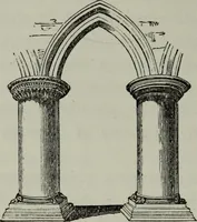 An illustration from The principles of Gothic ecclesiastical architecture : with an explanation of technical terms and a centenary of ancient terms ... (1882)