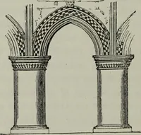 An illustration from The principles of Gothic ecclesiastical architecture : with an explanation of technical terms and a centenary of ancient terms ... (1882)
