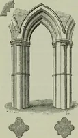 An illustration from The principles of Gothic ecclesiastical architecture : with an explanation of technical terms and a centenary of ancient terms ... (1882)