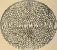 An illustration from The principles of light and color : including among other things the harmonic laws of the universe, the etherio-atomic philosophy of force, chromo chemistry, chromo therapeutics, and the general philosophy of the fine forces, together with numerous discoveries and practical applications. Illustrated by more than two hundred engravings and four colored plates (1896)