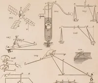 An illustration from The principles of mechanics : explaining and demonstrating the general laws of motion, the laws of gravity, motion of descending bodies, projectiles, mechanic powers, pendulums, centers of gravity, &c. strength and stress of timber, hydrostatics, and construction of machines : a work very necessary to be known, by all gentlemen, and others, that desire to have an insight into the works of nature and art : and extremely useful to all sorts of artificers, particularly to architects, engineers, shipwrights, millwrights, watchmakers, &c. or any that work in a mechanical way : illustrated with forty-three copper-plates (1773)