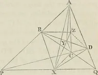An illustration from Principles of modern geometry, with numerious applications to plane and spherical figures; and an appendix, containing questions for exercise. Intended chiefly for the use of junior students (1862)