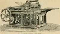 An illustration from The principles and progress of printing machinery (1900)