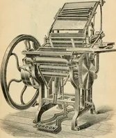 An illustration from The principles and progress of printing machinery (1900)