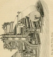 An illustration from The principles and progress of printing machinery (1900)