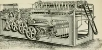 An illustration from The principles and progress of printing machinery (1900)