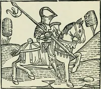 An illustration from The printed book, its history, illustration, and adornment, from the days of Gutenberg to the present time (1887)
