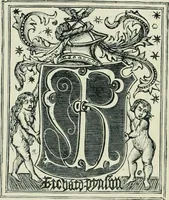An illustration from The printed book, its history, illustration, and adornment, from the days of Gutenberg to the present time (1887)