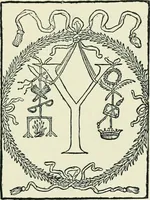 An illustration from The printed book, its history, illustration, and adornment, from the days of Gutenberg to the present time (1887)