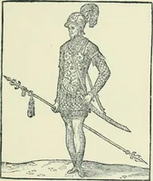 An illustration from The printed book, its history, illustration, and adornment, from the days of Gutenberg to the present time (1887)