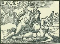 An illustration from The printed book, its history, illustration, and adornment, from the days of Gutenberg to the present time (1887)