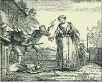 An illustration from The printed book, its history, illustration, and adornment, from the days of Gutenberg to the present time (1887)