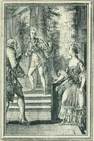 An illustration from The printed book, its history, illustration, and adornment, from the days of Gutenberg to the present time (1887)