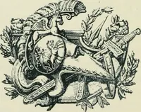 An illustration from The printed book, its history, illustration, and adornment, from the days of Gutenberg to the present time (1887)