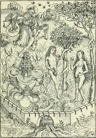 An illustration from The printed book, its history, illustration, and adornment, from the days of Gutenberg to the present time (1887)