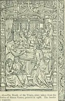 An illustration from The printed book, its history, illustration, and adornment, from the days of Gutenberg to the present time (1887)