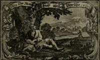 Picture 11 of 35 from [Printer's proofs of emblem engravings] (1717), leaf 12