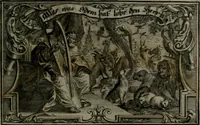 Picture 18 of 35 from [Printer's proofs of emblem engravings] (1717), leaf 20