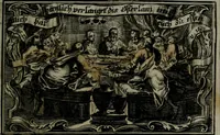 Picture 26 of 35 from [Printer's proofs of emblem engravings] (1717), leaf 28