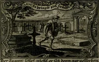 Picture 33 of 35 from [Printer's proofs of emblem engravings] (1717), leaf 34