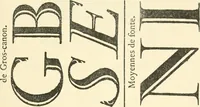 An illustration from Printing types, their history, forms, and use; a study in survivals (1922)