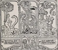 An illustration from Printing and writing materials: their evolution (1912)