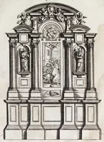 Picture 3 of 22 from [Prints from Vignola's Regola delli cinque ordini d'architettura, 1642] (1642), leaf 9