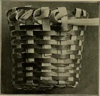 An illustration from The Priscilla basketry book a collection of baskets and other articles with lessons for working and directions for dyeing and staining (1911)
