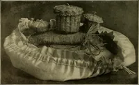 Picture 20 of 28 from The Priscilla basketry book a collection of baskets and other articles with lessons for working and directions for dyeing and staining (1911), leaf 19