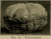 Picture 22 of 28 from The Priscilla basketry book a collection of baskets and other articles with lessons for working and directions for dyeing and staining (1911), leaf 20