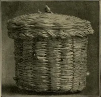 An illustration from The Priscilla basketry book a collection of baskets and other articles with lessons for working and directions for dyeing and staining (1911)