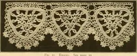 An illustration from The Priscilla crochet book, edgings and insertions, no. 2; a collection of beautiful and useful patterns, with directions for working (1916)