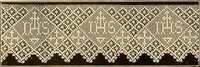 An illustration from The Priscilla crochet book, edgings and insertions, no. 2; a collection of beautiful and useful patterns, with directions for working (1916)