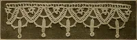 An illustration from The Priscilla crochet book, edgings and insertions, no. 2; a collection of beautiful and useful patterns, with directions for working (1916)