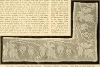 An illustration from The Priscilla crochet book, edgings and insertions, no. 2; a collection of beautiful and useful patterns, with directions for working (1916)