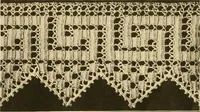 An illustration from The Priscilla crochet book, edgings and insertions, no. 2; a collection of beautiful and useful patterns, with directions for working (1916)
