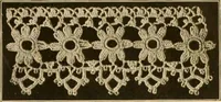 An illustration from The Priscilla crochet book, edgings and insertions, no. 2; a collection of beautiful and useful patterns, with directions for working (1916)