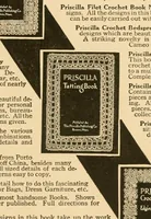 An illustration from The Priscilla crochet book, edgings and insertions, no. 2; a collection of beautiful and useful patterns, with directions for working (1916)