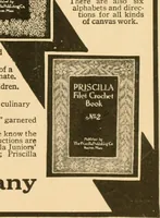 An illustration from The Priscilla crochet book, edgings and insertions, no. 2; a collection of beautiful and useful patterns, with directions for working (1916)