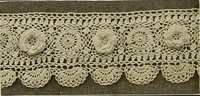 An illustration from The Priscilla crochet book, edgings and insertions; a collection of beautiful and useful patterns, with directions for working (1913)